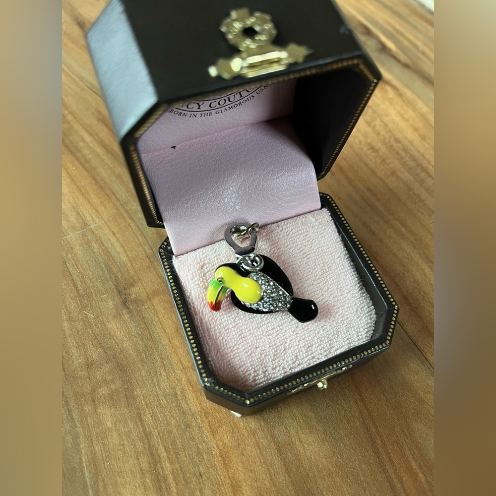 Juicy Couture toucan charm for a charm bracelet